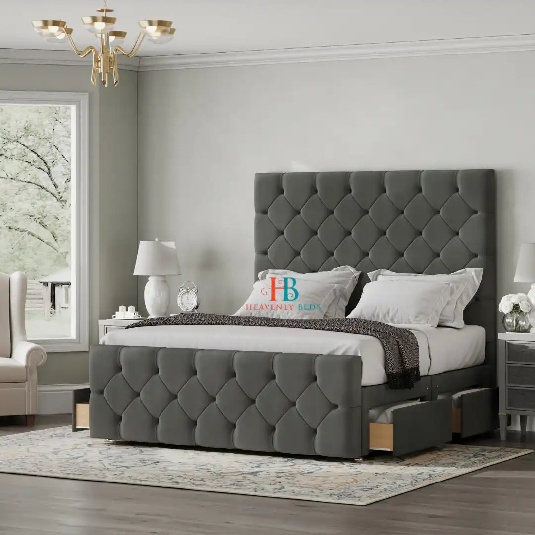 Dover Divan Drawer Storage Bed With Drawers