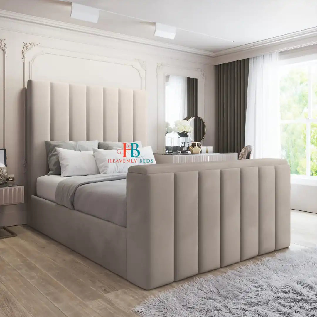 Eternal Deluxe Panel TV Bed Frame - Heavenlybeds