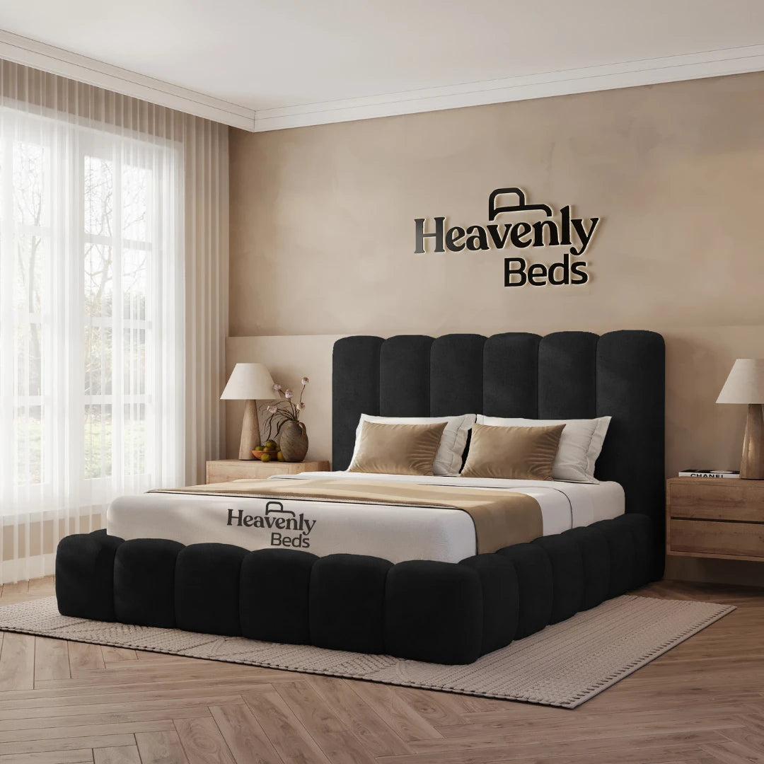 Heaven Bubble Padded Storage Bed - Heavenlybeds