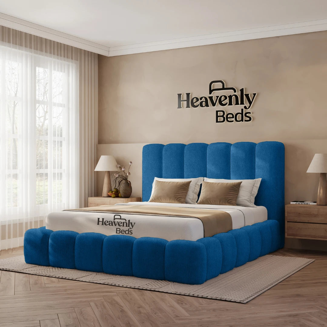 Heaven Bubble Padded Storage Bed - Heavenlybeds