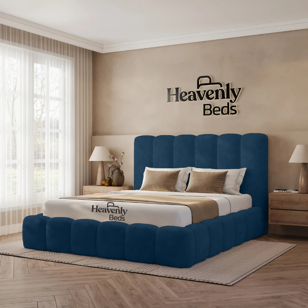 Heaven Bubble Padded Storage Bed - Heavenlybeds
