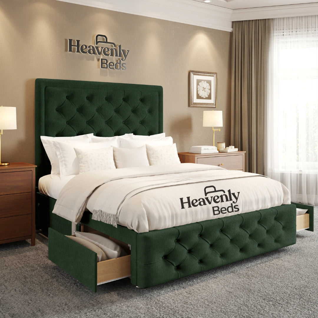 Harrow Divan Bed With Drawer Storage - Heavenlybeds