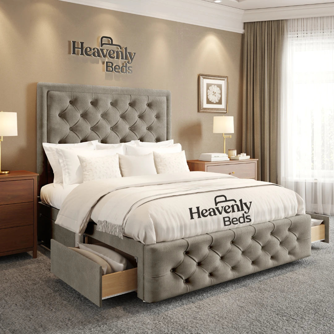 Harrow Divan Bed With Drawer Storage - Heavenlybeds