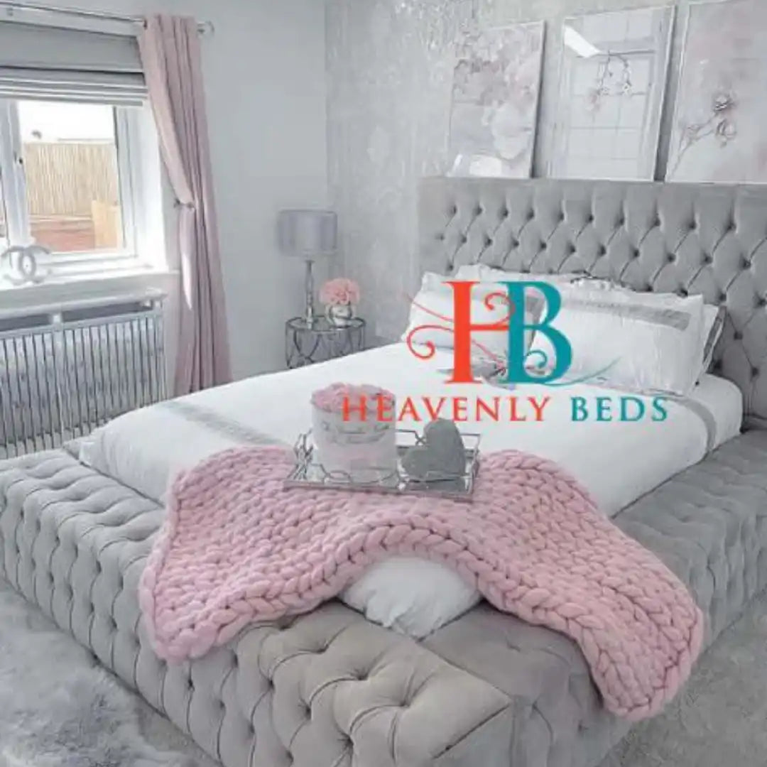 Hugene Ambassador Fully Upholstered Bed Frame - USA - Heavenlybeds