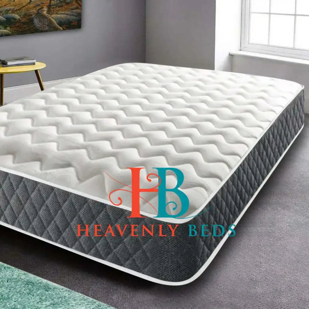 Luxurious Full Memory Mattress with silent spring system - Hypo allergic Filling