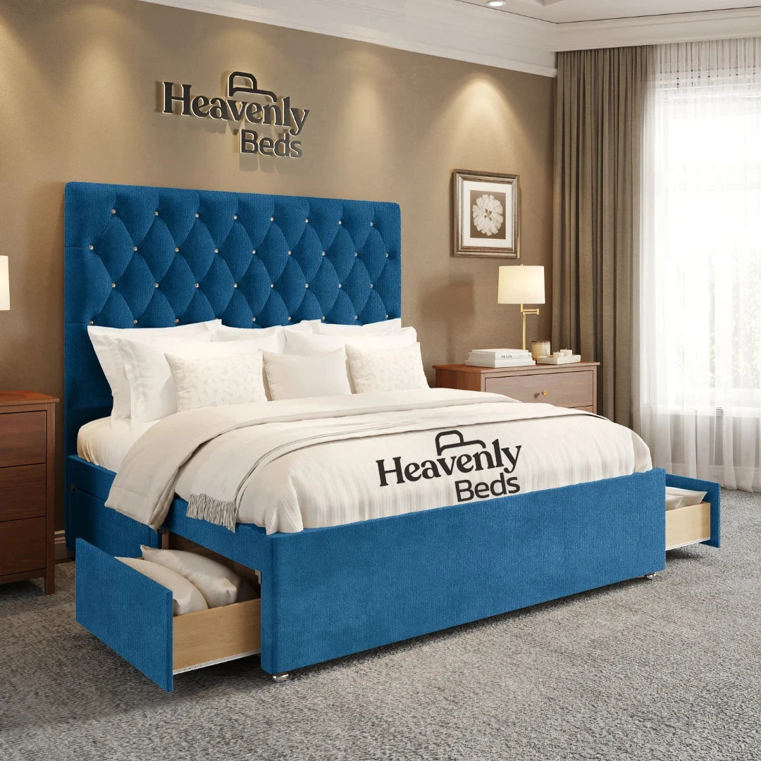 Jaxon Divan Bed With Drawer Storage - Heavenlybeds