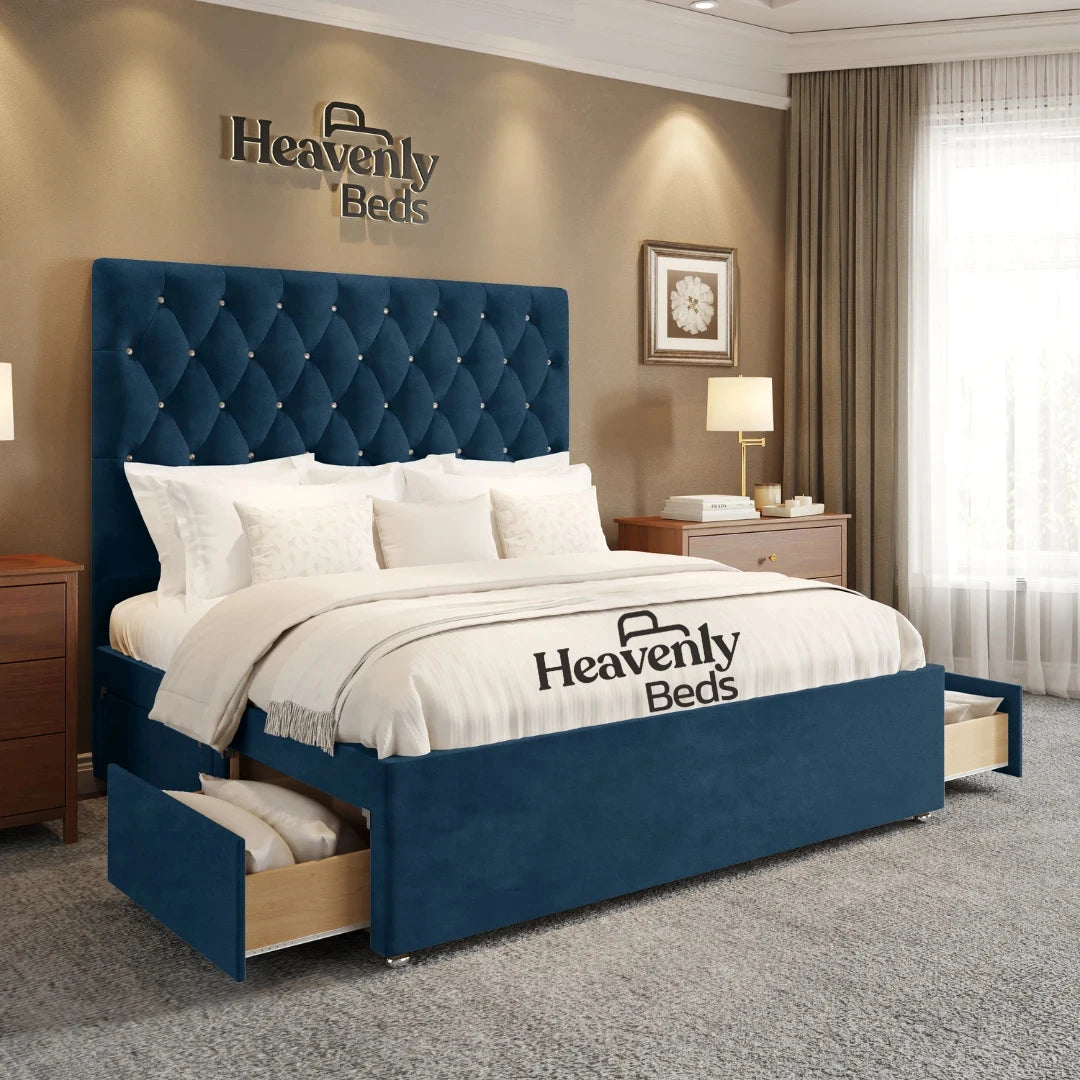 Jaxon Divan Bed With Drawer Storage - Heavenlybeds