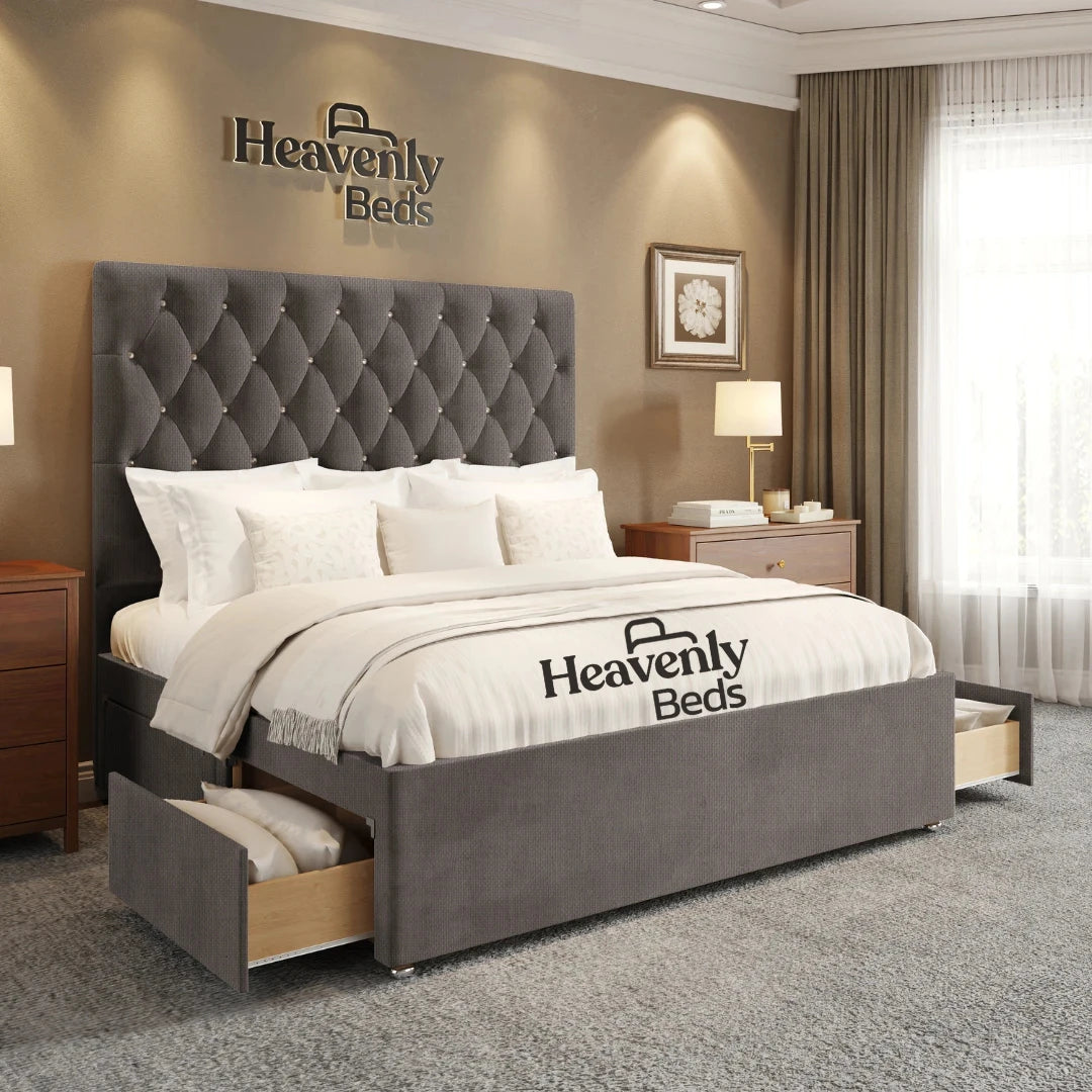 Jaxon Divan Bed With Drawer Storage - Heavenlybeds