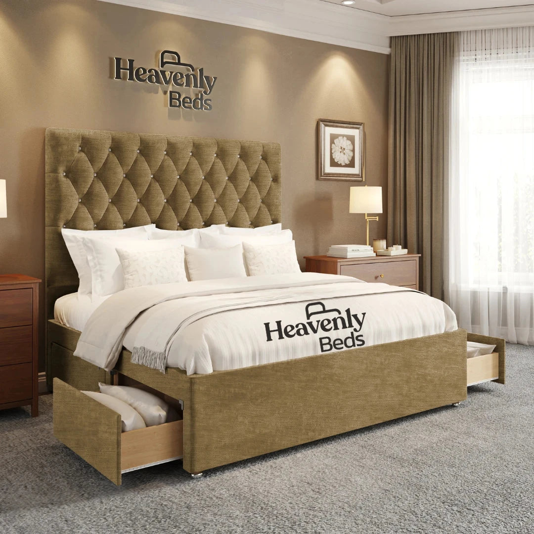 Jaxon Divan Bed With Drawer Storage - Heavenlybeds