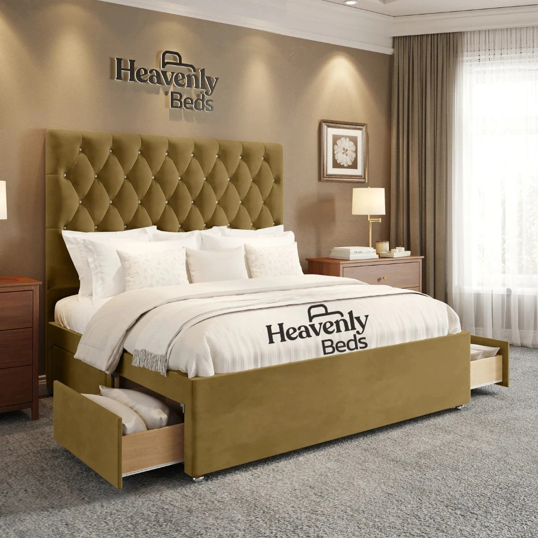 Jaxon Divan Bed With Drawer Storage - Heavenlybeds
