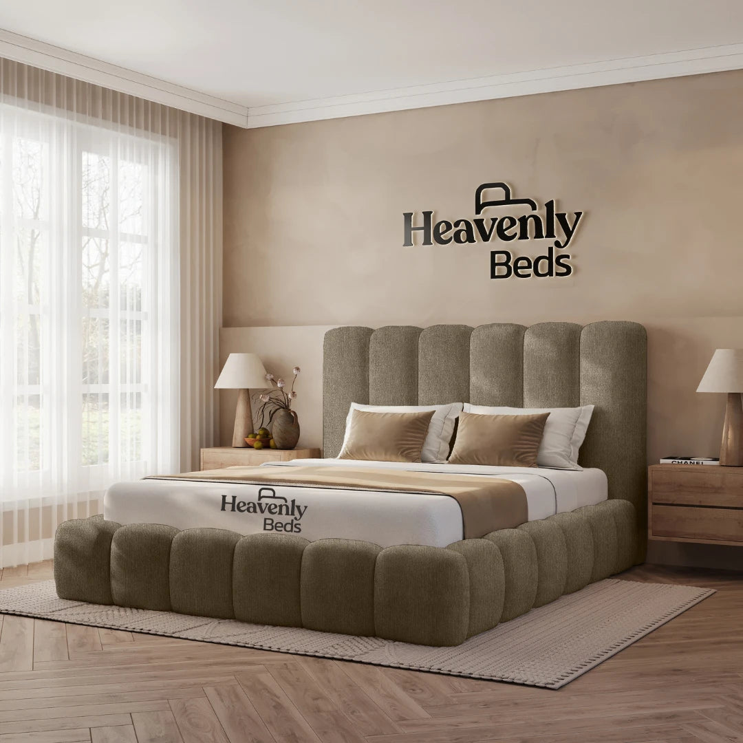 Heaven Bubble Padded Storage Bed - Heavenlybeds