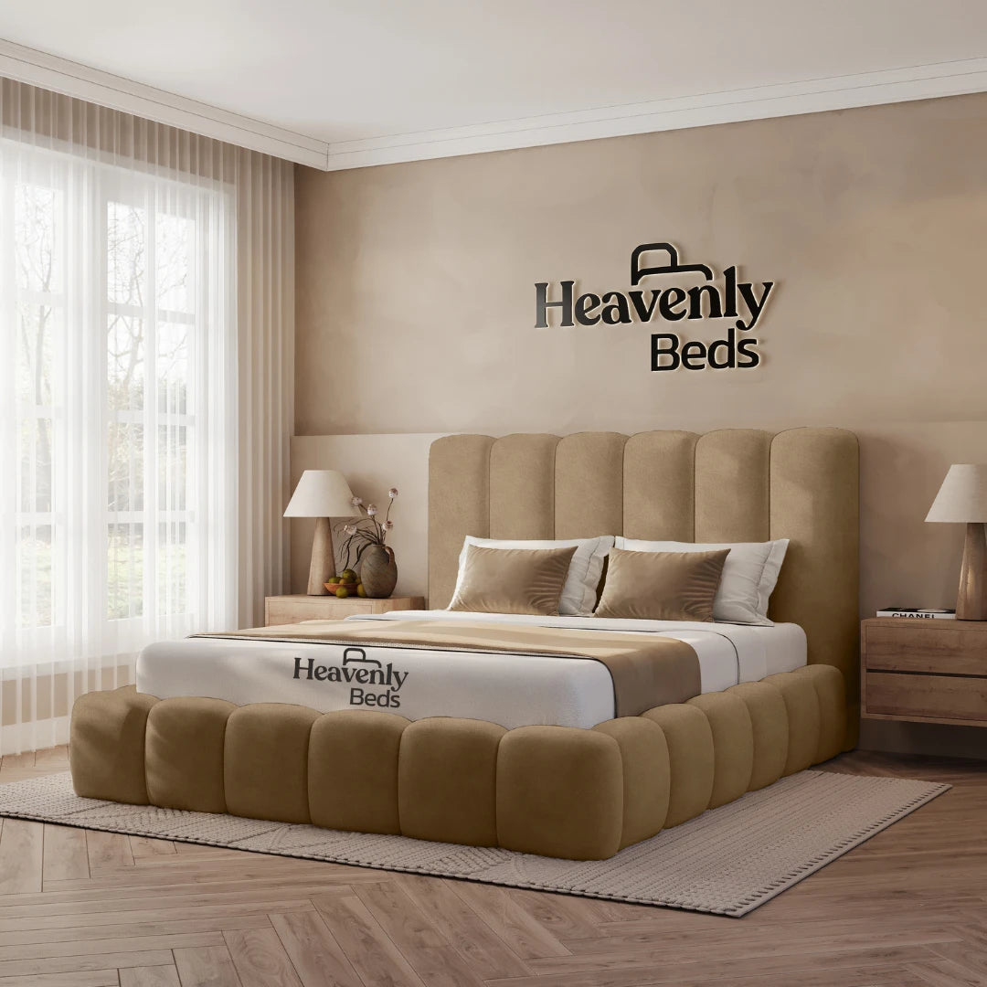 Heaven Bubble Padded Storage Bed - Heavenlybeds