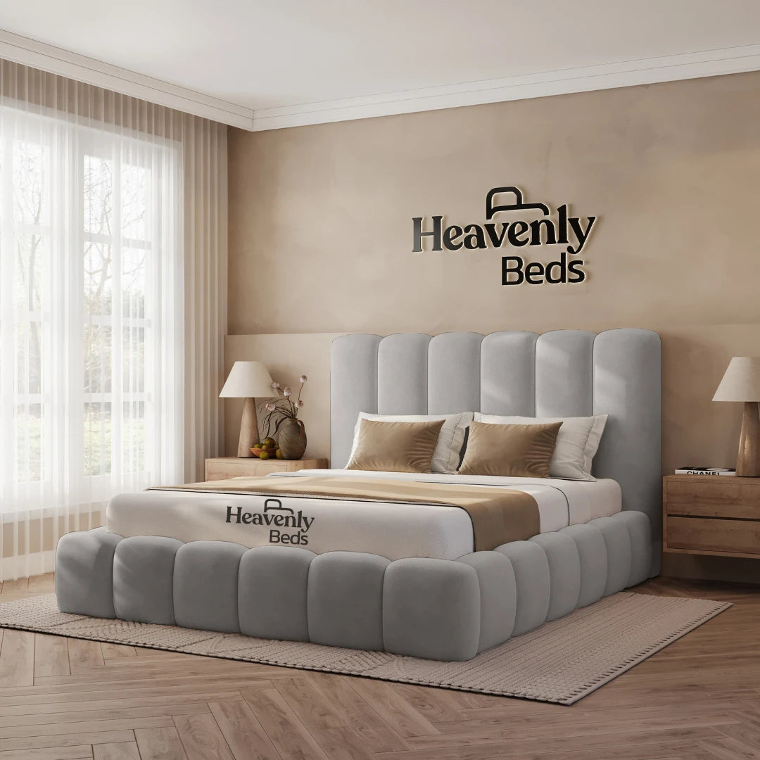 Heaven Bubble Padded Storage Bed - Heavenlybeds