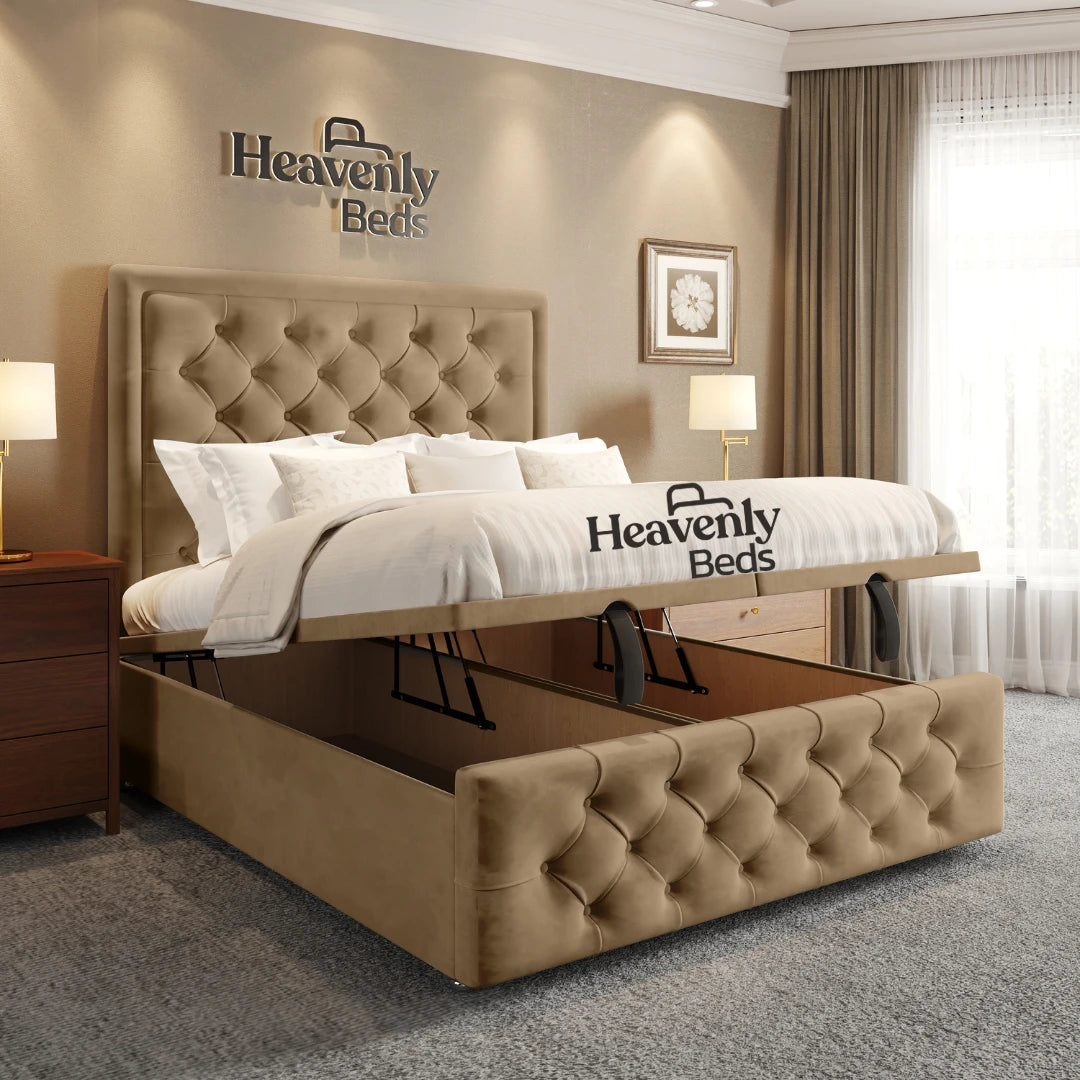 Sovereign Upholstered Ottoman Divan Bed - Heavenlybeds