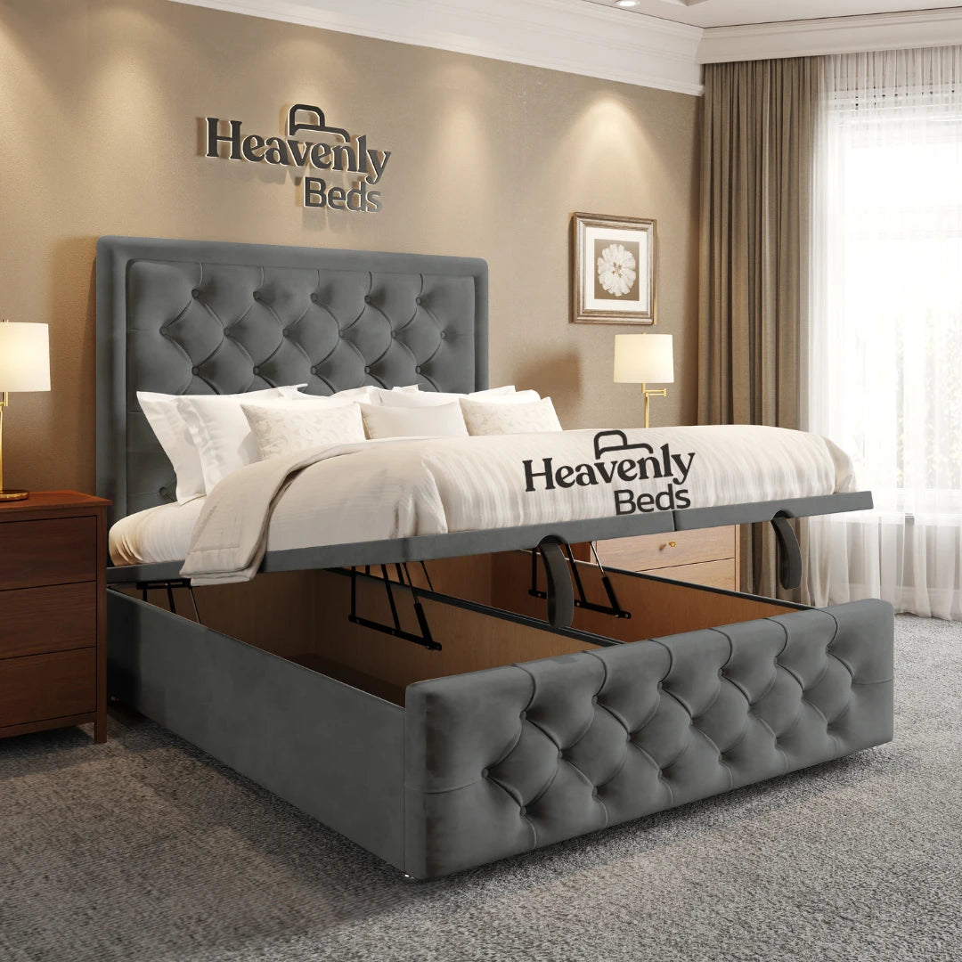 Sovereign Upholstered Ottoman Divan Bed - Heavenlybeds