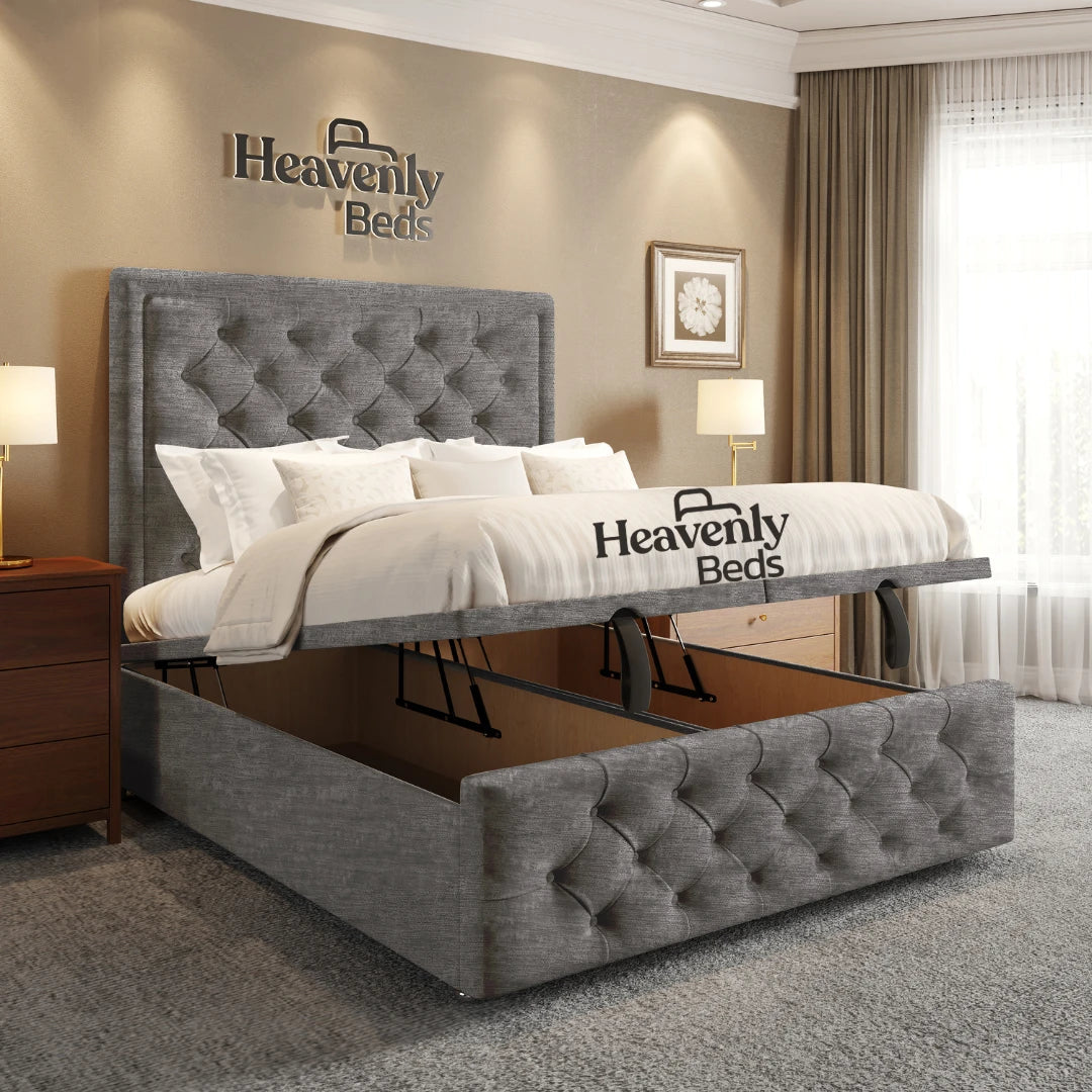 Sovereign Upholstered Ottoman Divan Bed - Heavenlybeds