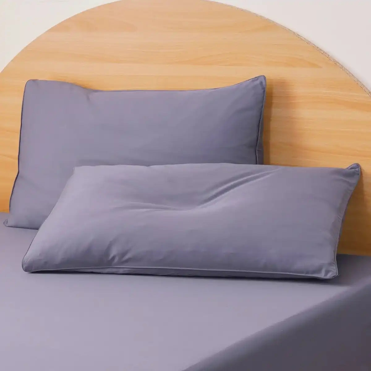 Ackly Bamboo - Charcoal Pillowcases Pair