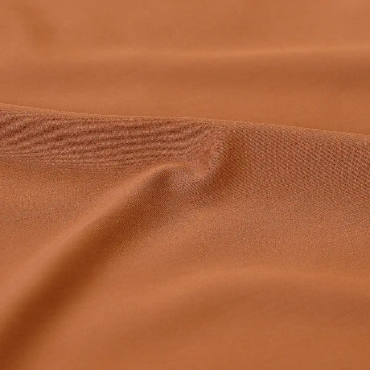 Ackly Bamboo - Terracotta Orange Fitted Sheet