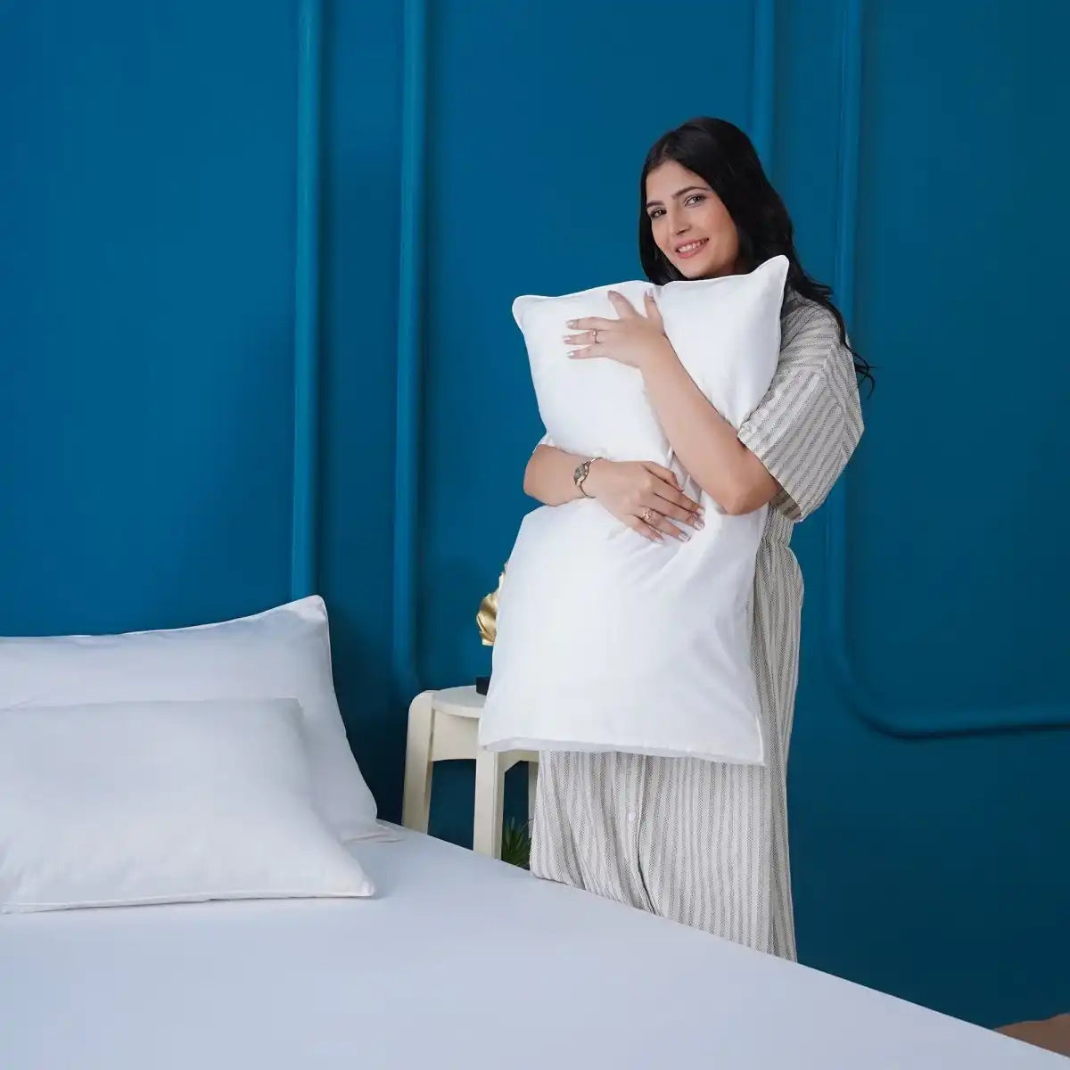 Ackly Bamboo - White Pillowcases Pair