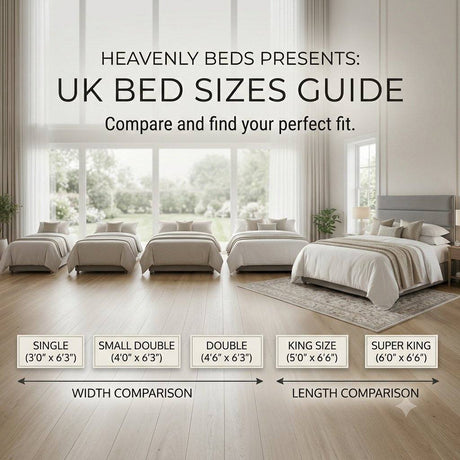 UK Bed Sizes Guide: Find the Right Bed Size for Your Bedroom