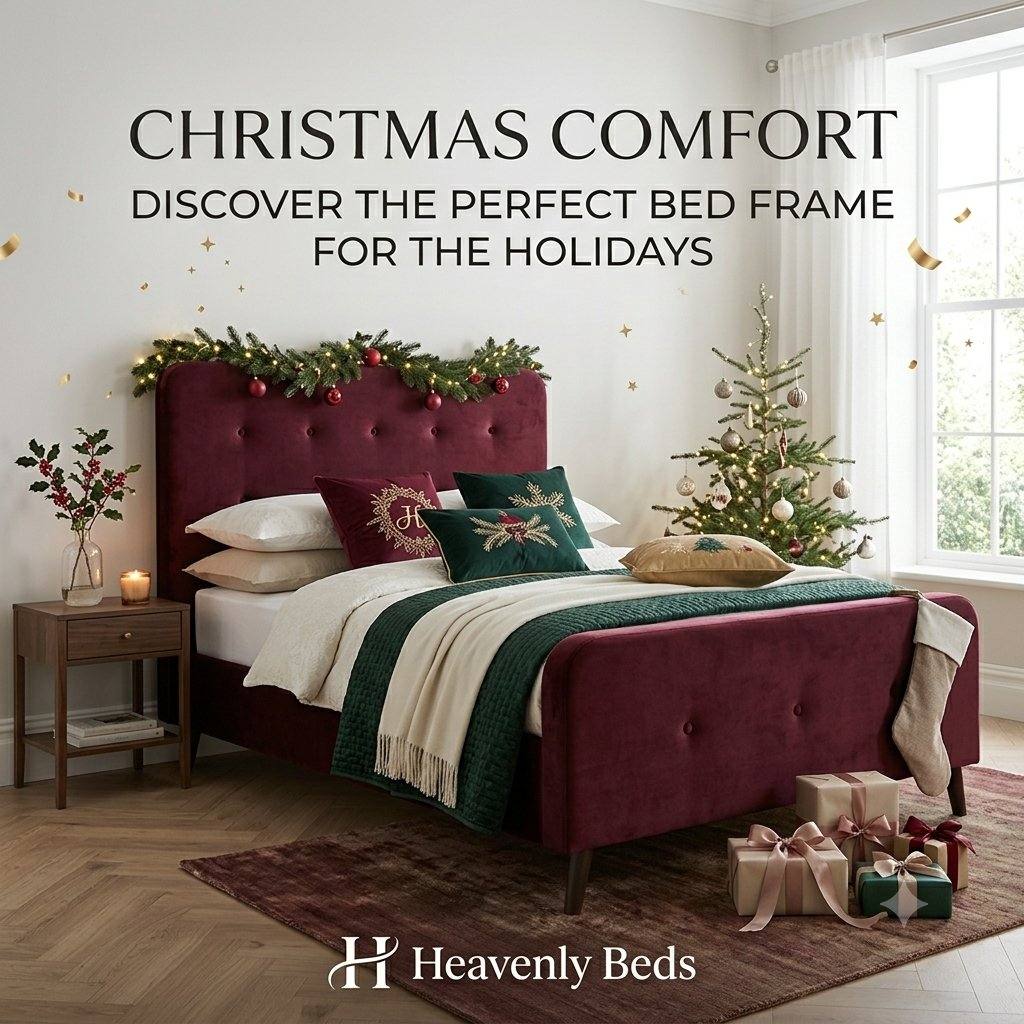 Christmas Comfort: Discover the Perfect Bed Frame for the Holidays - Heavenlybeds