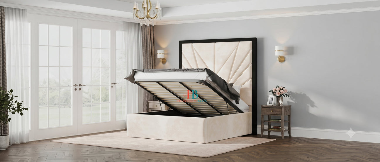 Metal Gas Lift Storage Beds
