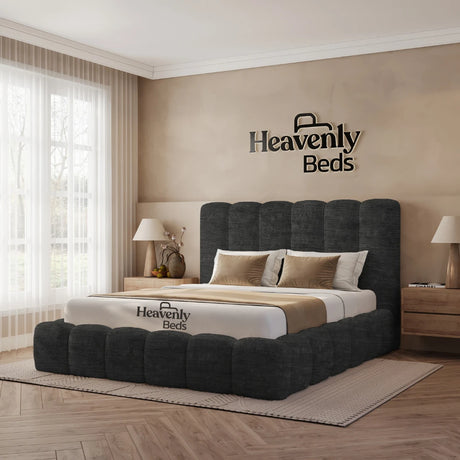 Heaven Bubble Padded Storage Bed - Heavenlybeds