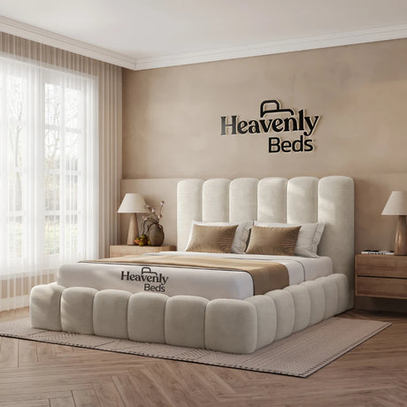 Heaven Bubble Padded Storage Bed - Heavenlybeds