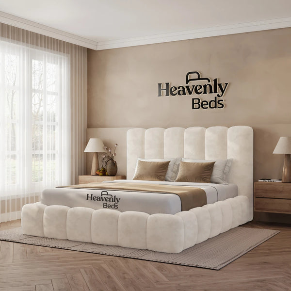 Heaven Bubble Padded Storage Bed