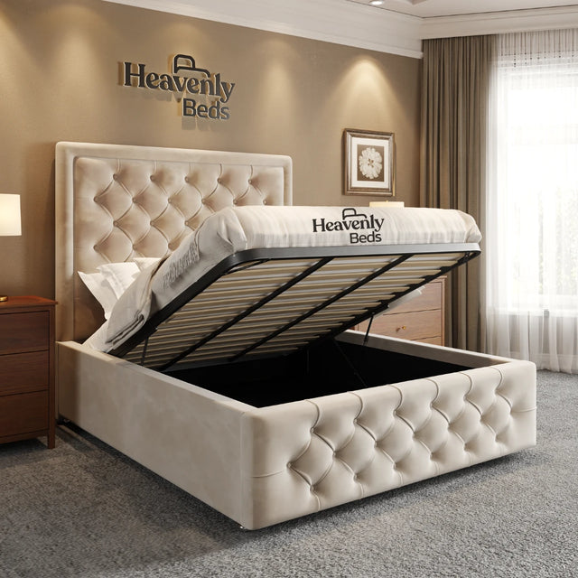 Devon Upholstered Storage Bed Frame