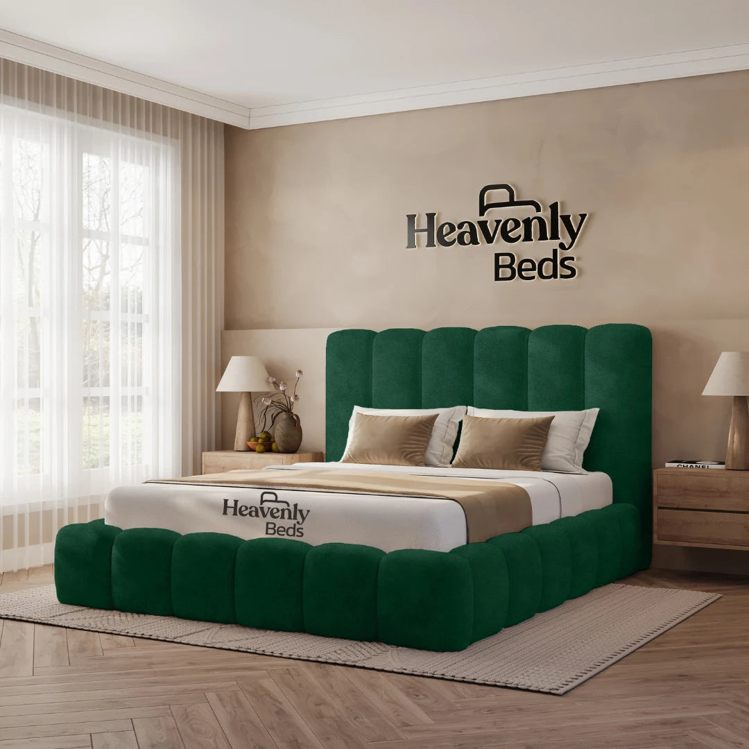 Heaven Bubble Padded Storage Bed - Heavenlybeds