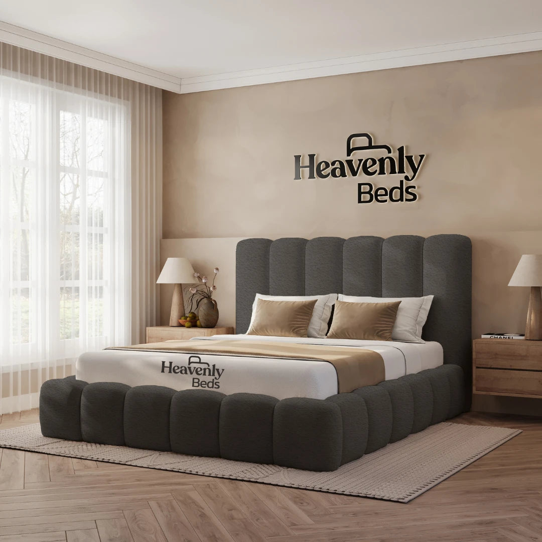 Heaven Bubble Padded Storage Bed - Heavenlybeds