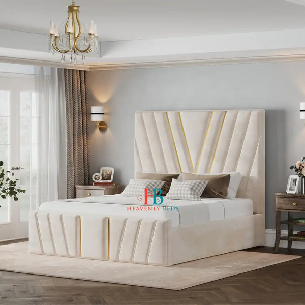 Harper Upholstered Storage Bed Frame