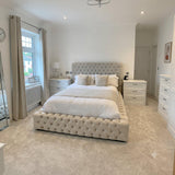 Henry Upholstered Bespoke Fabric Bed Frame
