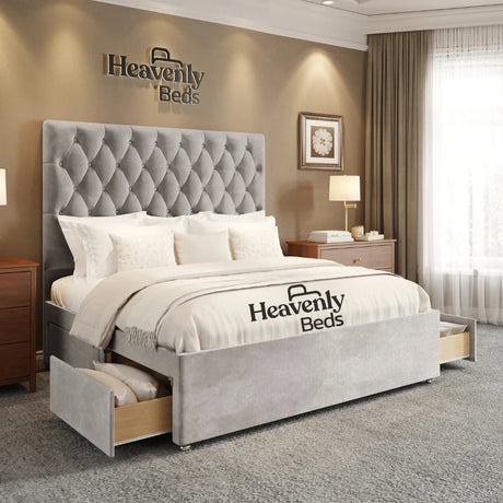 Jaxon Divan Bed With Drawer Storage - Heavenlybeds