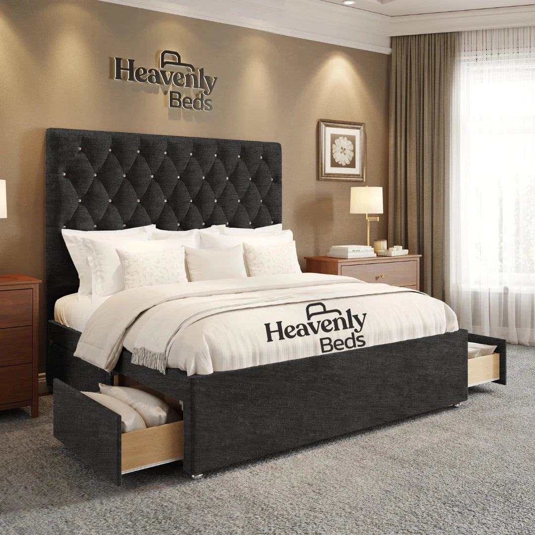 Jaxon Divan Bed With Drawer Storage - Heavenlybeds