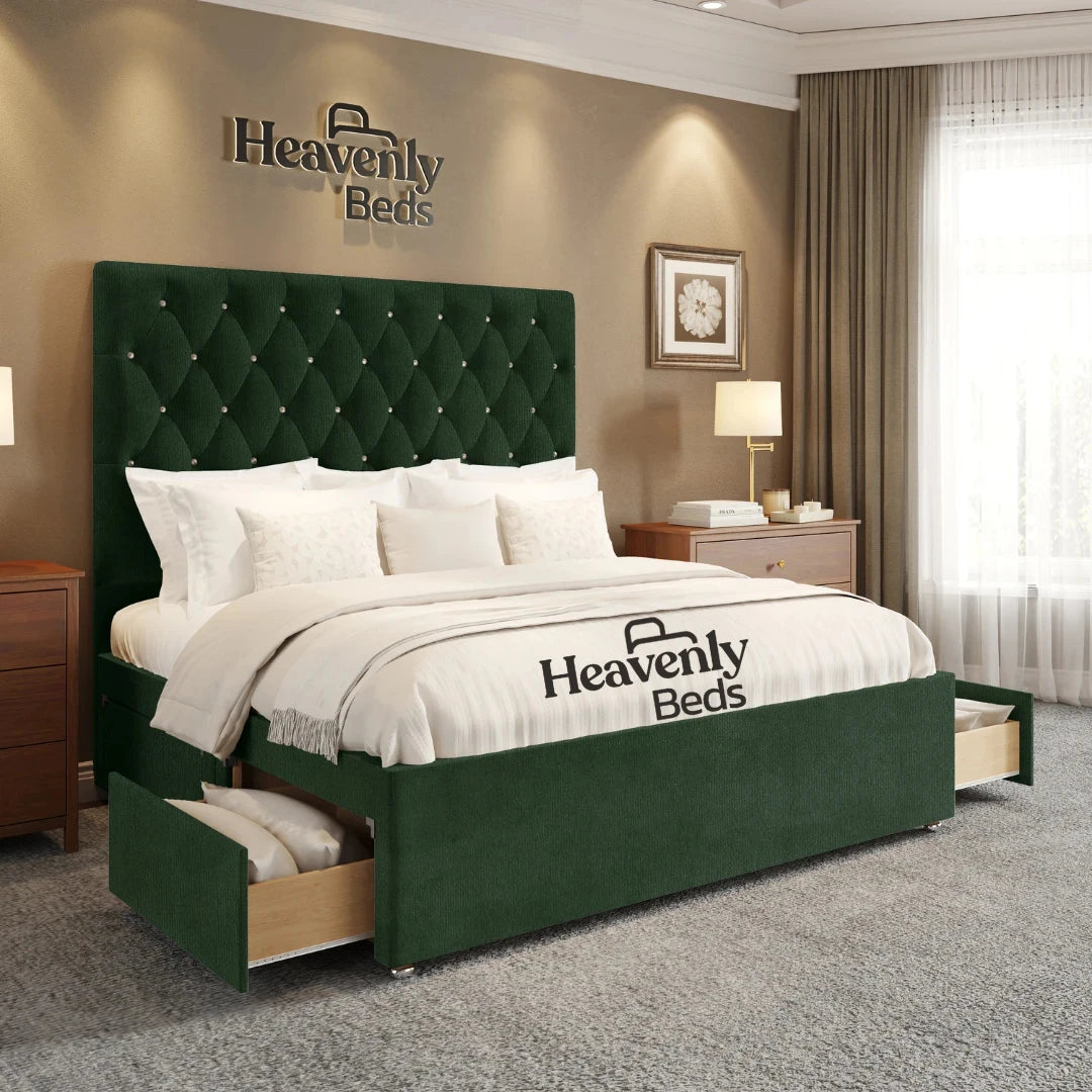 Jaxon Divan Bed With Drawer Storage - Heavenlybeds