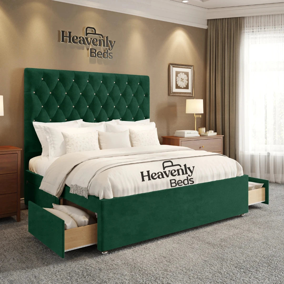 Jaxon Divan Bed With Drawer Storage - Heavenlybeds