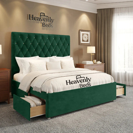 Jaxon Divan Bed With Drawer Storage - Heavenlybeds