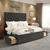 Jaxon Divan Bed With Drawer Storage - Heavenlybeds