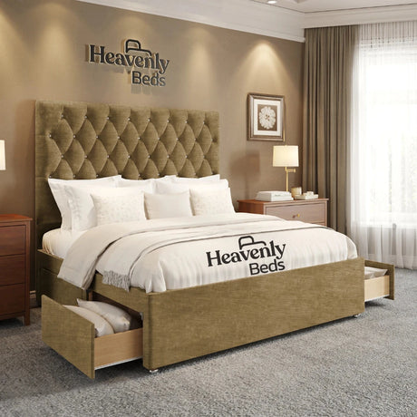 Jaxon Divan Bed With Drawer Storage - Heavenlybeds