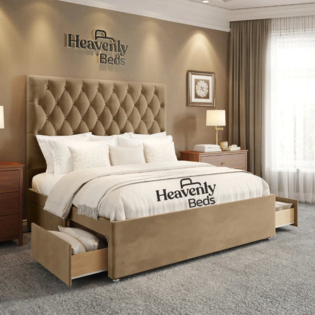 Jaxon Divan Bed With Drawer Storage - Heavenlybeds