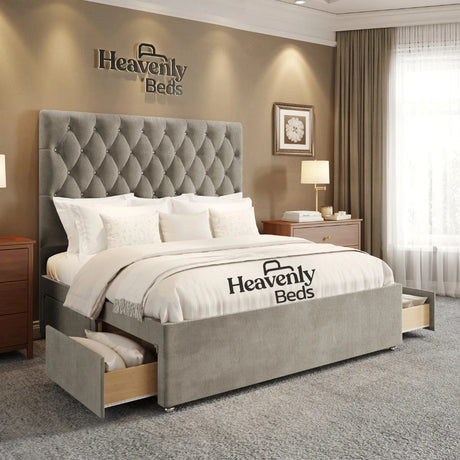 Jaxon Divan Bed With Drawer Storage - Heavenlybeds