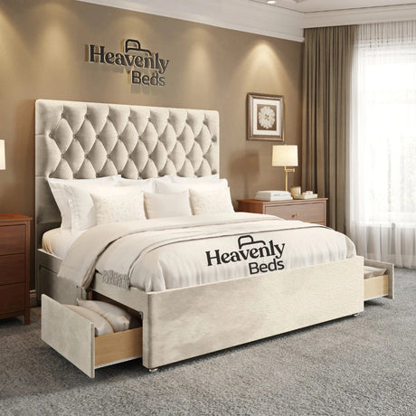 Jaxon Divan Bed With Drawer Storage - Heavenlybeds