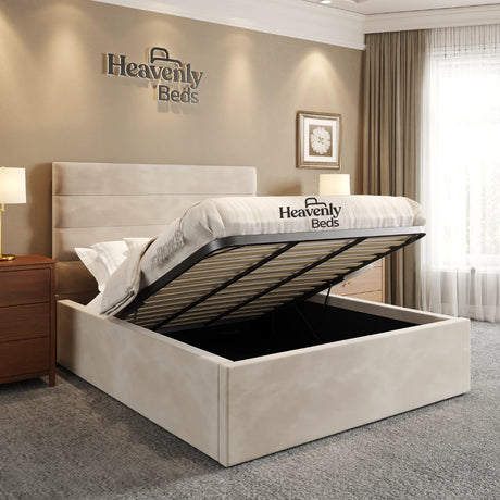 Juno Upholstered Storage Bed Frame