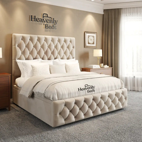 Luxe Ottoman Divan Bed - Heavenlybeds