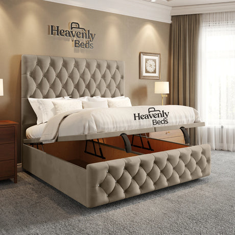 Luxe Ottoman Divan Bed - Heavenlybeds