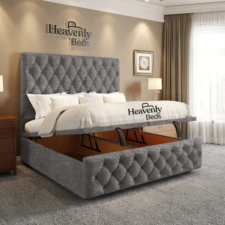 Luxe Ottoman Divan Bed - Heavenlybeds