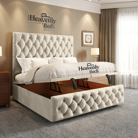 Luxe Ottoman Divan Bed - Heavenlybeds
