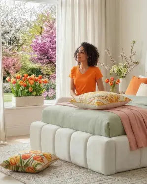 Harper Velvet Divan Bed